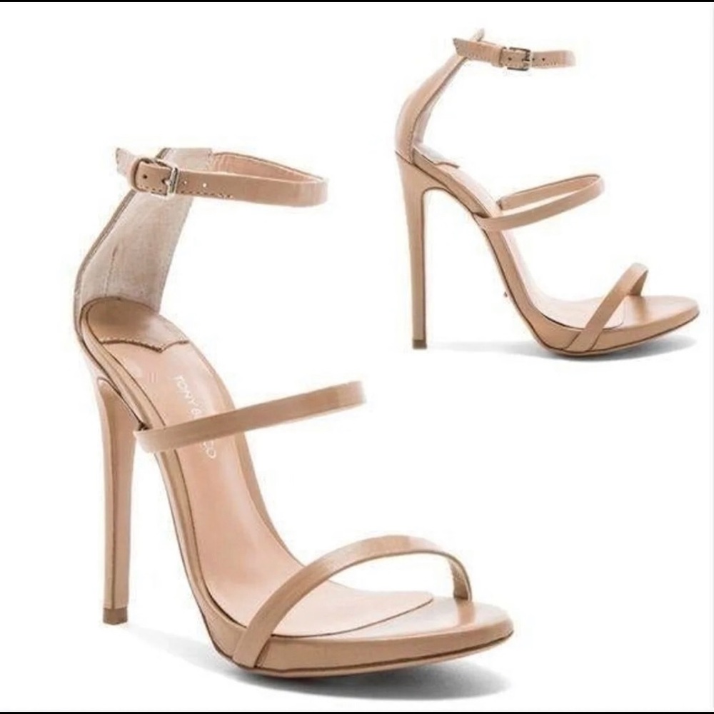 Tony Bianca Skin Capretto heels